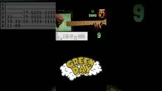 Green Day 21 Guns Guitar Tab Cover