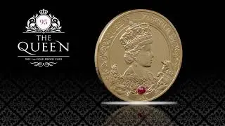 Queen Elizabeth II 95th Birthday 2021 $100 Ruby 1oz Gold Proof Coin