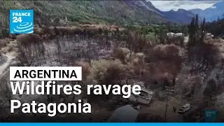 Wildfires ravage Argentina&rsquo;s Patagonia &bull; FRANCE 24 English