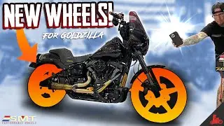 CUSTOM Wheels for Harley-Davidson Low Rider S (Goldzilla)