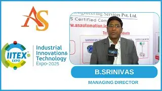 B. Srinivas Highlights AS Automation's Control Panels | ABB India | IITEX 2025
