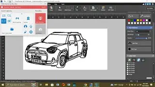 How to draw a 2026 MINI Aceman