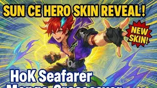 🔥 HoK Seaferer Manga Crossover: Sun Ce Hero Skin Reveal! ⚔️
