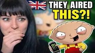 British Girl Reacts to Family Guy, Stewie's FUNNY Moments  (try not to laugh)