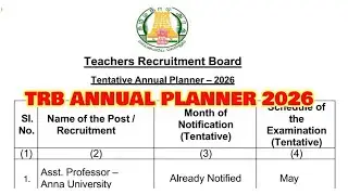 TRB ANNUAL PLANNER 2026