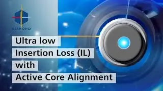 Ultra low Insertion Loss (IL) with Active Core Alignment