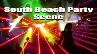 South Beach Party Scene