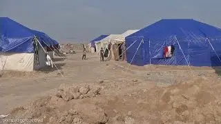خيام ملائمة للشتاء في عامرية الفلوجة