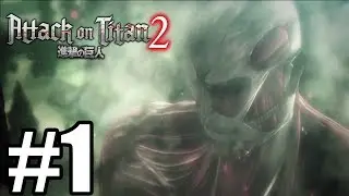 Attack on Titan 2 Gameplay Walkthrough Part 1 ( PS4 Pro ) - No Commentary
