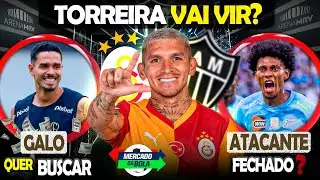 😮 TORREIRA PRÓXIMO DO ATLÉTICO? 🎯 GALO CONTRATOU CASSIERRA?🚨ZAGUEIRO ENTRA NOS PLANOS | #galo