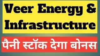 Veer Energy & Infrastructure Share Today Latest News| Veer Energy & Infrastructure news