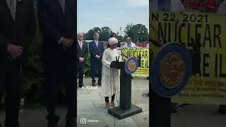Rep. Ilhan Omar speaks about #Nuclearban #TPNW