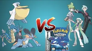 Can You Beat POKEMON SAPPHIRE with ONLY WATER types? (Hardcore Nuzlocke)
