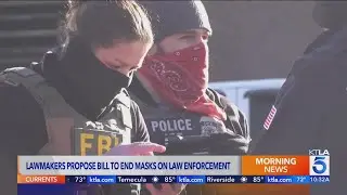 California bill could ban law enforcement from wearing face masks