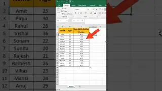 Advance Excel trick ‼️#add bullet points in Excel #exceltutorial #shorts