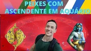 PEIXES COM ASCENDENTE EM AQUÁRIO
