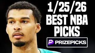 NBA PRIZEPICKS TODAY | SUNDAY | 1/25/2026 | 6 BEST PROP PICKS |  BEST PROPS | NBA BETTING |