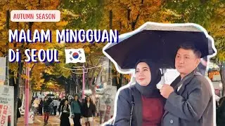 MALAM MINGGU di HONGDAE SEOUL SERU BANGET ❗️Kuliner, Nongkrong & Live Music 