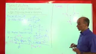 Razavi Electronics2 Lec20: Примеры ёмкостей в биполярных цепях, высокочастотная модель МОП-транзи...
