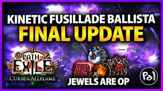 Kinetic Fusillade Ballista Hierophant | Last Endgame Upgrades & Conclusion | Path of Exile