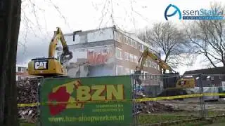Sloop asbest-flats Lariks begonnen