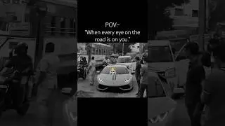 &ldquo;When every eye on the road is on you.&rdquo; Like and subscribe for more best content daily.