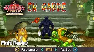[Arcade] Samurai Shodown II Fabianxp VS Ax Jol #retro #snk #SAMSHO2 #武士魂2 #サムライスピリッツ2