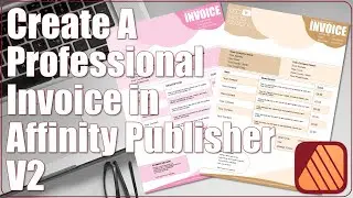 How To Make An Invoice In Affinity Publisher V2