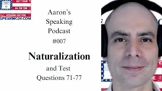 The Naturalization Interview and Test - American History: 1800s Questions 71-77 #007