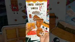 SERBA COKLAT #coklat #papersquishy #squishy #cokelat #shorts