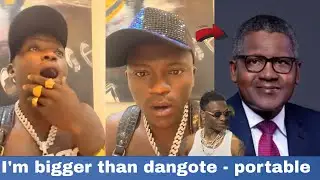 PORTABLE JOIN WIZKID SAY ZAZU IS BIGGER THAN DANGOTE & SEUN KUTI IS BACK WITH ANODA ONE 