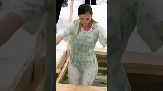 part197#Ice😱Water Bath Like a True Russian#Winter🧊AdventureWhat When You Swim in a👙FrozenLake#travel