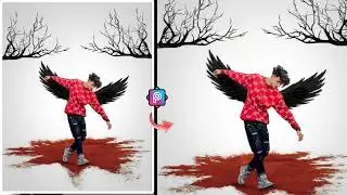 PicsArt Devil Wings Photo Editing|Devil Wings Photo Editing In PicsArt|New Style Photo Editing 2024