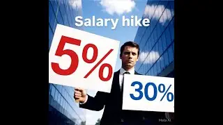 job change for a salary hike of 5% versus 30%? #CareerAdvice #JobChange #SalaryHike #worklifebalance