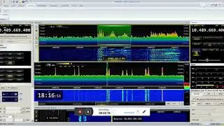 YI3WHR and PY2RN QO-100  SAT QSO