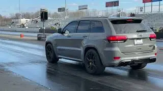 STOCK TRACKHAWK 1/4 MILE PASSES
