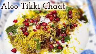 Street Style Aloo Tikki Chaat |Perfect & Crispy Aloo tikkis #chaatrecipe #alootikkichaat 