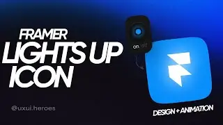 💡 Lights up icon animation effect in figma | Figma tutorial | Figma animation
