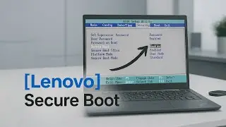[Lenovo] Как включить или отключить безопасную загрузку на ноутбуках Lenovo