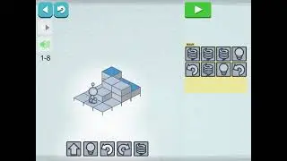 Lightbot code hour Level 8 solution