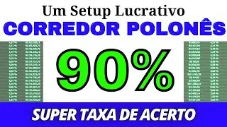 ESSE MÉTODO ATINGIU 90% de ACERTO no DAY TRADE | Setup do Corredor Polonês 777