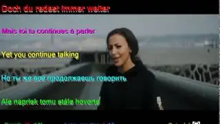 Learn German and French by Namika & Black M Je ne parle pas français German English Russian Czech Fr