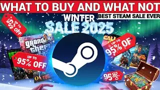 STEAM WINTER SALE 2025🔥 | HUGE DISCOUNTS | BUY OR SKIP | GTA V, RDR 2 ?
