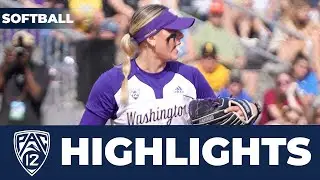 No. 8 Washington vs. No. 20 California | Softball Highlights | Game 1 | 2024 Season