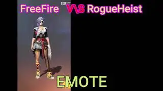 freefire vs Rogue Heist Emote collection #whatsappstatus #freefiretamil #Emote