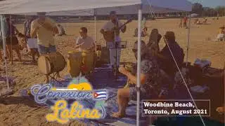 Conexion Latina in Woodbine Beach, Toronto. August 2021.