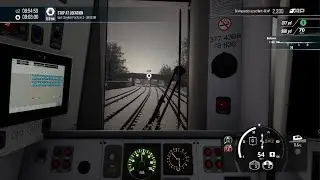 Class 377 from London Victoria to Wivelsfield January 14