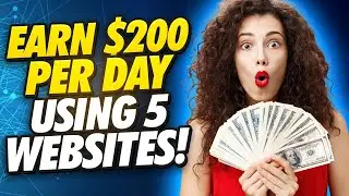 These websites pay you $200 per day | work from home