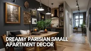 Dreamy Parisian Small Apartment Decor | Transforming Compact Living Into Timeless Elegance