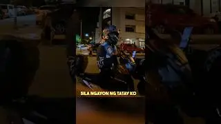 Hiring Angkas for emotional support #gago #motorcycle #pinoy